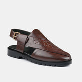 Vintage Charm Leather Sandals DZ46