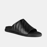 Luxe Quilted Leather Slipper SA85